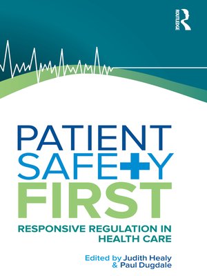 cover image of Patient Safety First